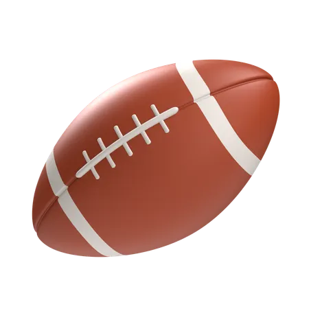 Rugby Ball  3D Icon