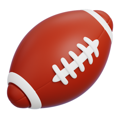 Rugby Ball  3D Icon