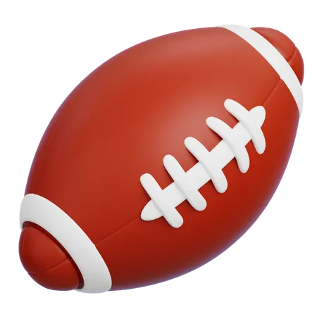 Rugby Ball  3D Icon