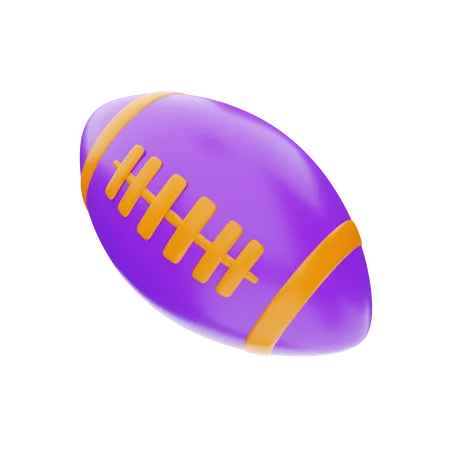 Rugby Ball  3D Icon