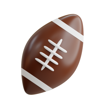 Rugby Ball  3D Icon