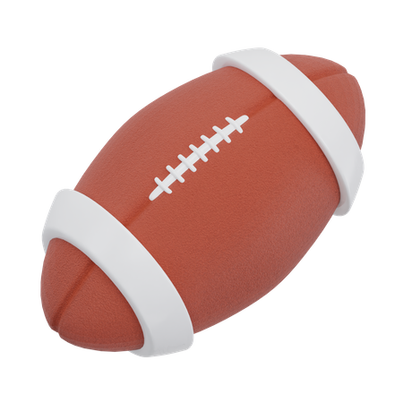 RUGBY BALL  3D Icon