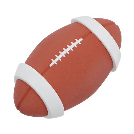 RUGBY BALL  3D Icon