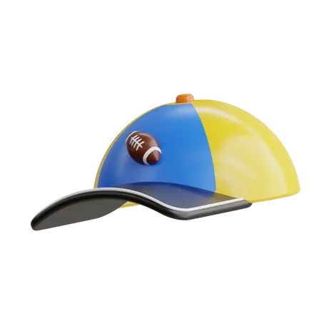 Rugby Cap  3D Icon