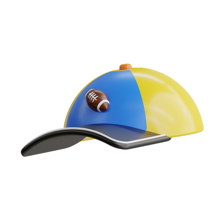 Rugby Cap  3D Icon