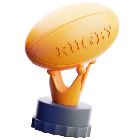 Rugby Cup  3D Icon