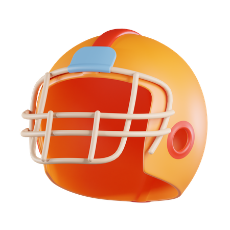 Rugby-Helm  3D Icon