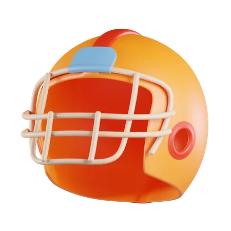 Rugby-Helm  3D Icon