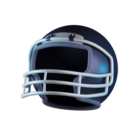 Rugby Helmet  3D Icon