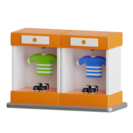 Rugby Locker  3D Icon