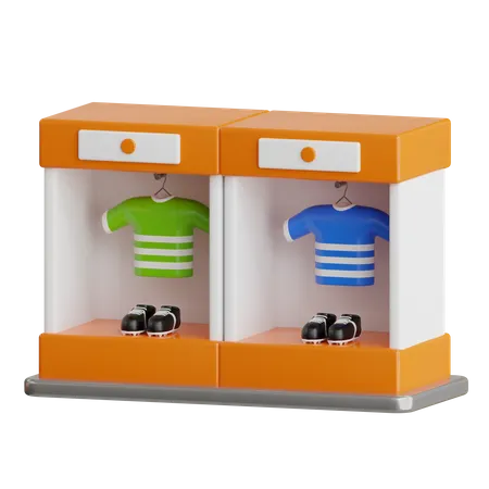 Rugby Locker  3D Icon