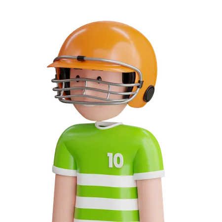 Rugby Player  3D Icon