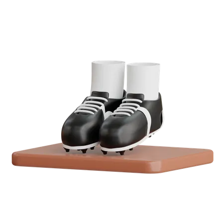 Rugby Shoes  3D Icon