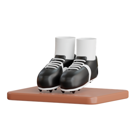 Rugby Shoes  3D Icon
