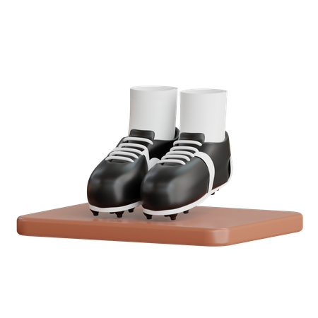Rugby Shoes  3D Icon