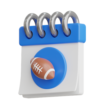 Rugby Spiel  3D Icon