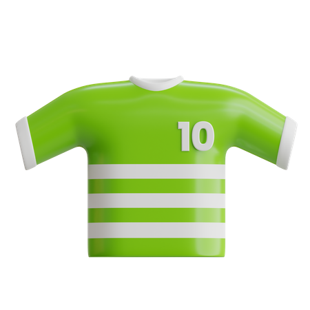 Rugby-Trikot  3D Icon