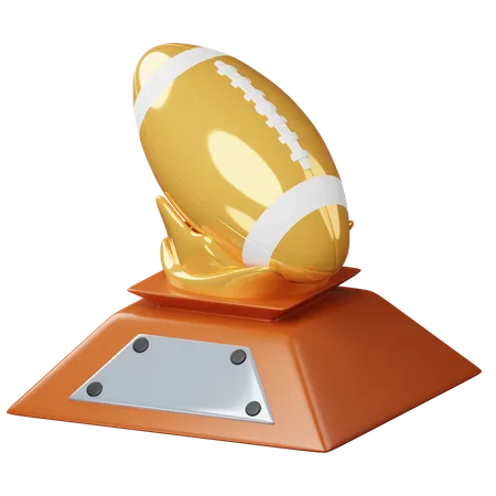 Rugby-Trophäe  3D Icon