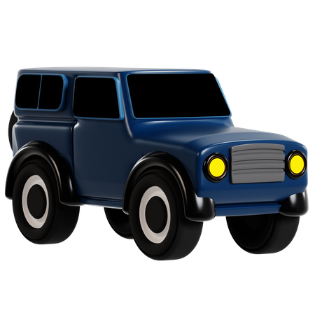 Rugged Jeep Off Road Adventures  3D Icon