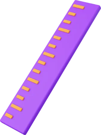 Ruler  3D Icon