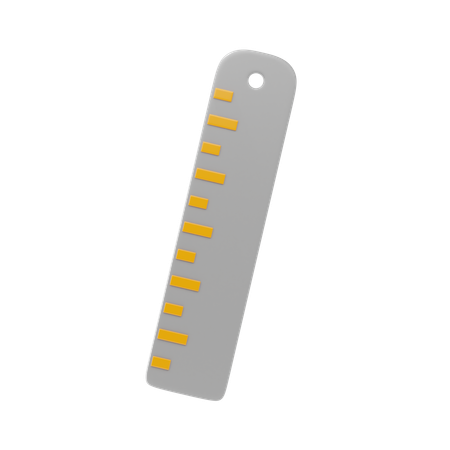 Ruler  3D Icon