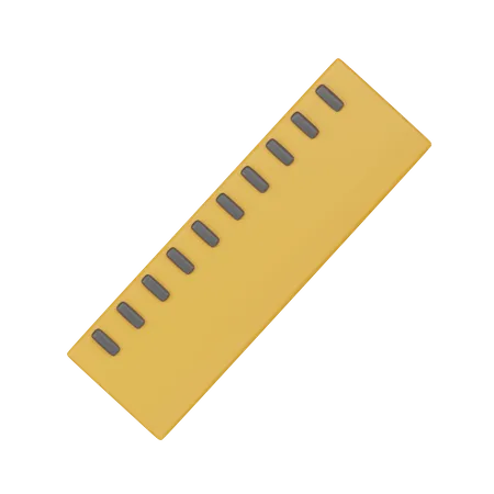 Ruler  3D Icon