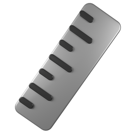 Ruler  3D Icon