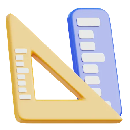 Ruler  3D Icon