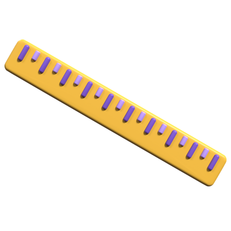 Ruler  3D Icon