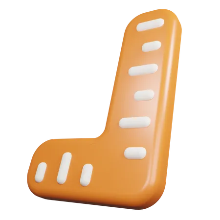 Ruler  3D Icon