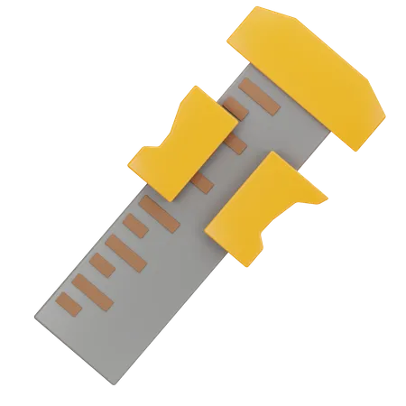 Ruler  3D Icon