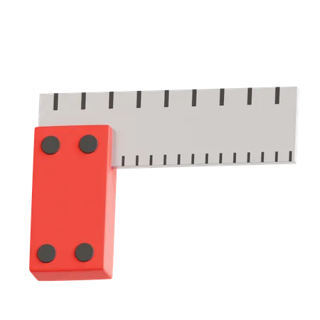 Ruler  3D Icon