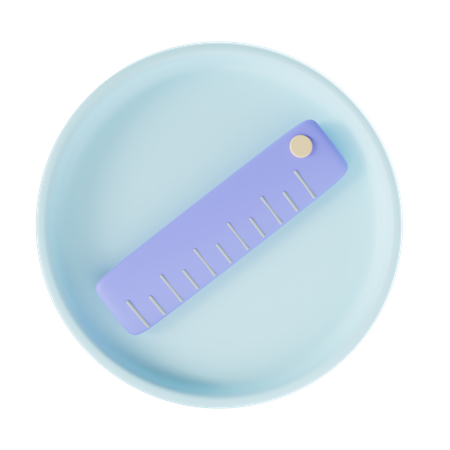 Ruler  3D Icon