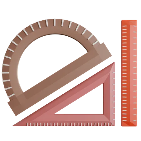 Ruler  3D Icon