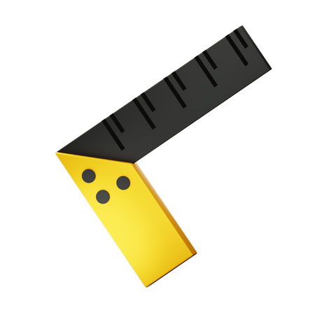 Ruler  3D Icon