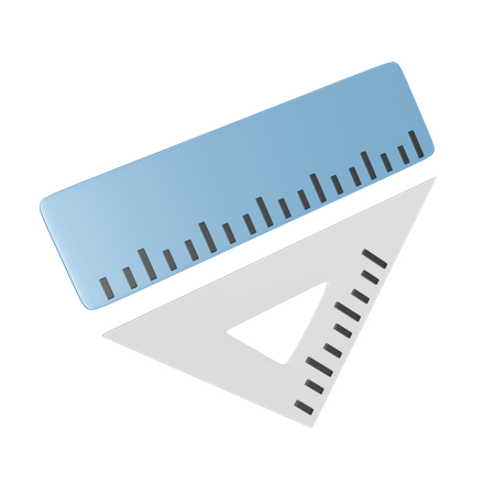 Ruler  3D Icon