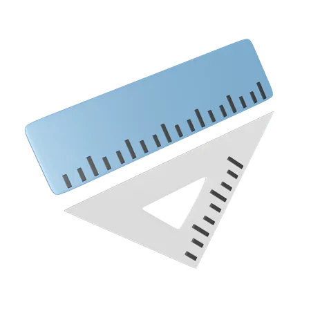 Ruler  3D Icon