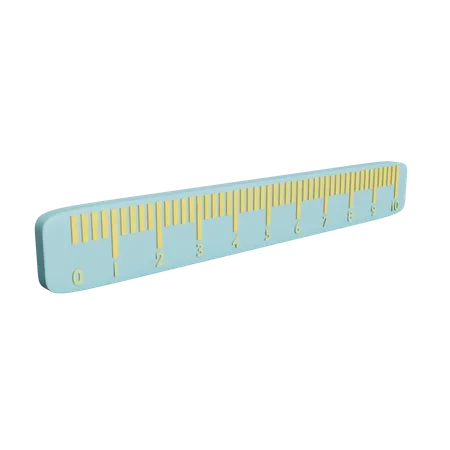 Ruler  3D Icon