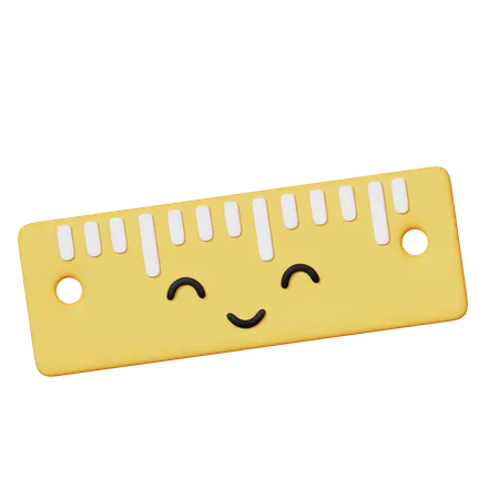 Ruler  3D Icon