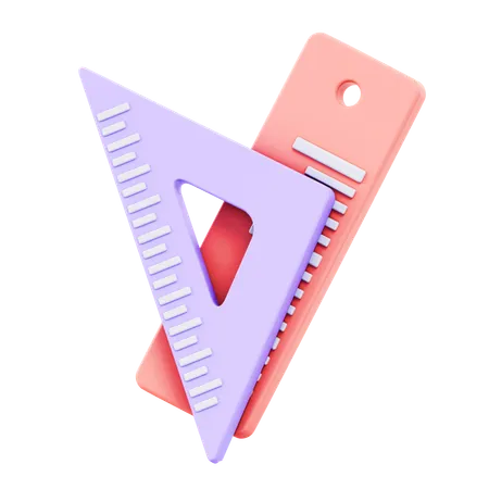 Ruler  3D Icon