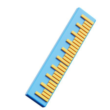 Ruler  3D Icon