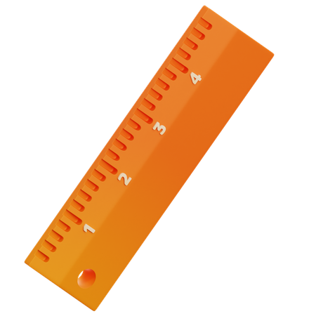 Ruler  3D Icon