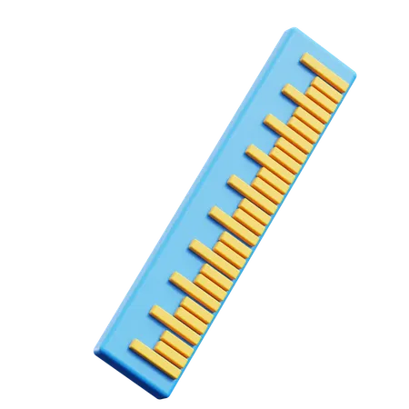 Ruler  3D Icon