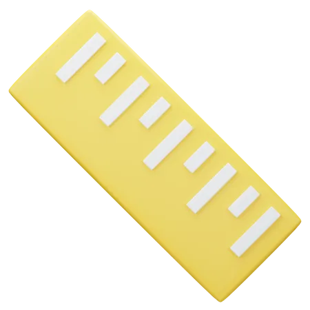 Ruler  3D Icon