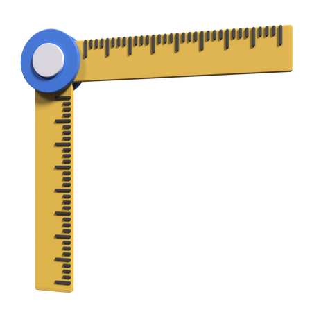 Ruler  3D Icon