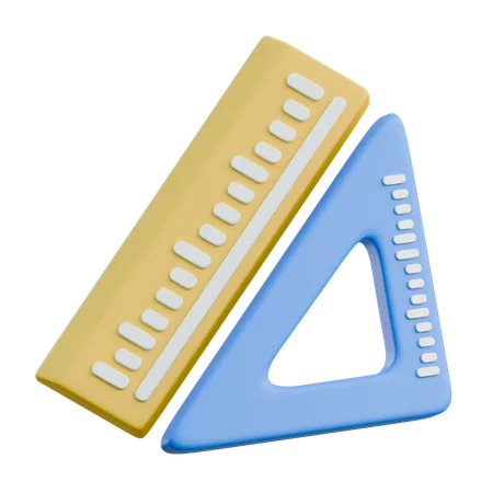 Ruler  3D Icon