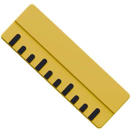 Ruler  3D Icon