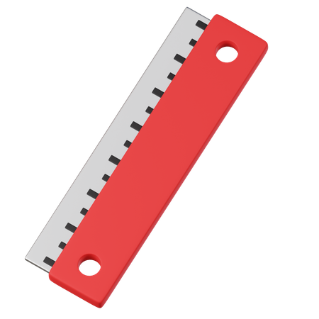 Ruler  3D Icon