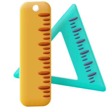 Ruler  3D Icon