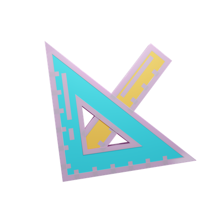 Ruler  3D Icon